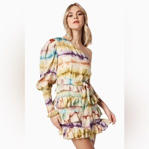 ELIATT MINI TIE DYE VENUE DRESS
